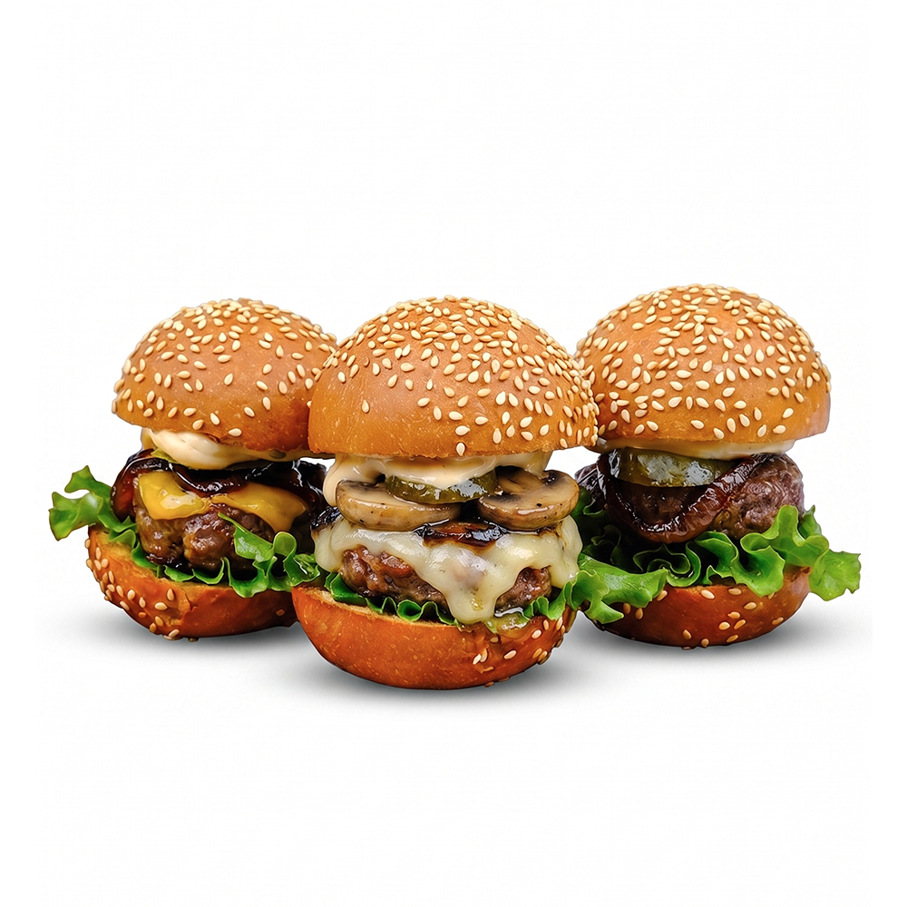 3'lü Mini Burger