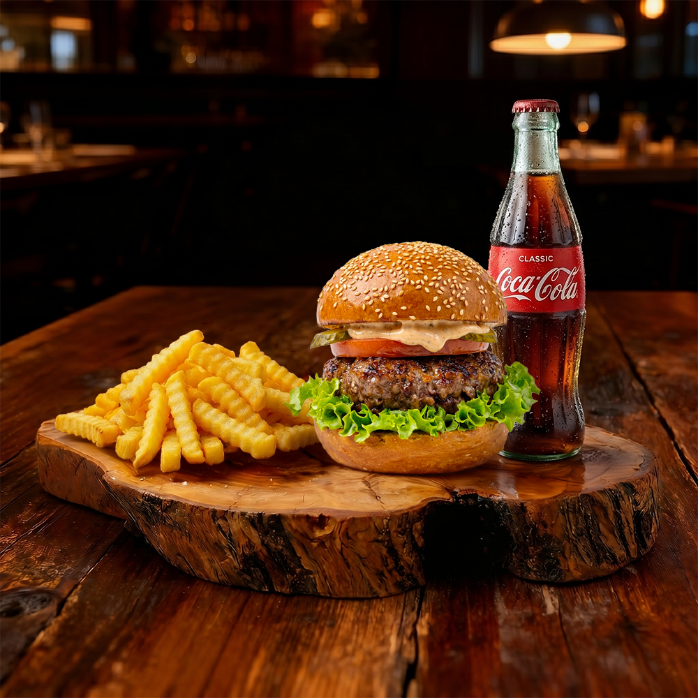 Classic Et Burger Menü
