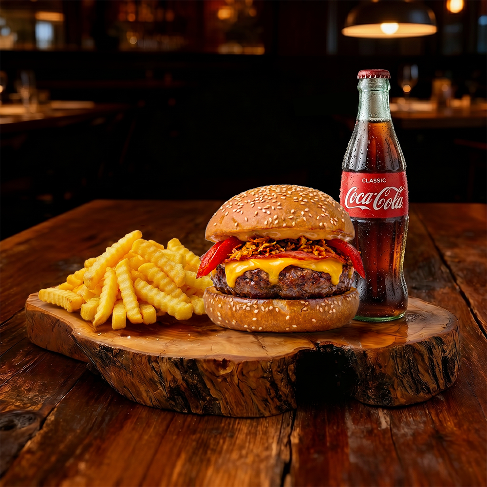 Dana Bacon Special Burger Menü