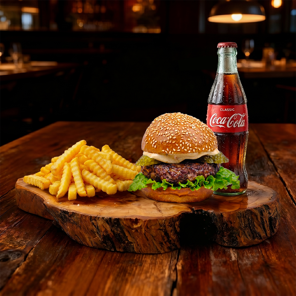 Kids Classic Burger Menü